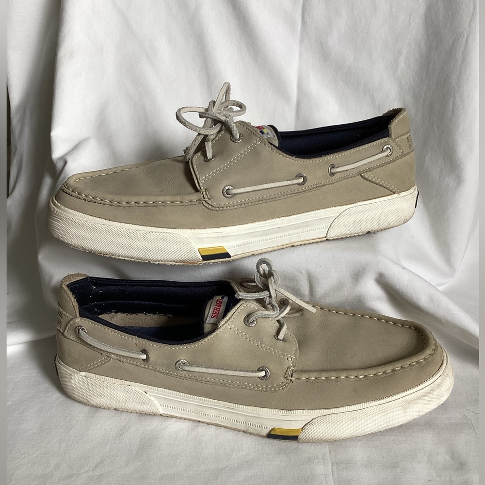 ⚓️ SEBAGO Sz 12 WIDE Docksides boat shoes deck shoes - Picture 1 of 5